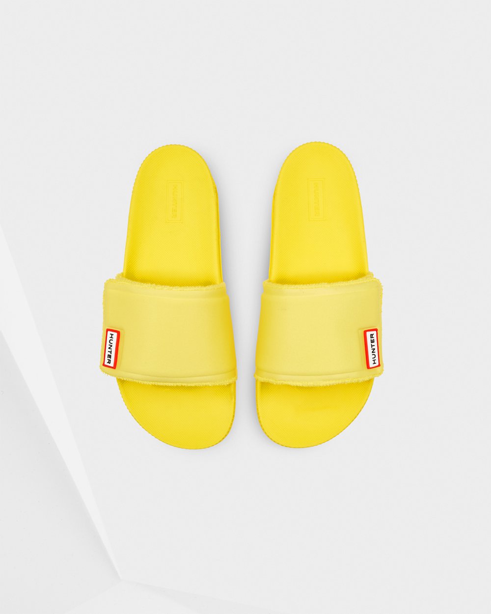 Hunter Mujer Original Adjustable - Chanclas Amarillo - 957-NAECLF